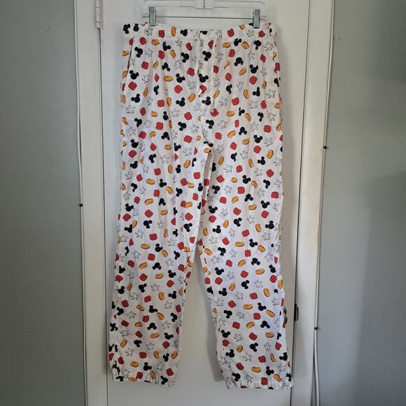 Disney Parks Mickey Mouse Parts Lounge Pants Size Large - Picture 1 of 7